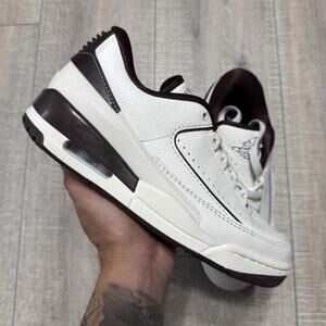 Nike Air Jordan 2/3 Sail Earth Brown FZ4122-120 Size 8.5 Women